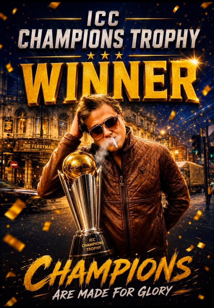 ICC CHAMPIONS TROPHY Poster